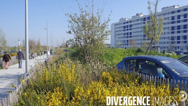 Et Calais devient une station balnéaire ! Amenagement du front de mer.Série 1