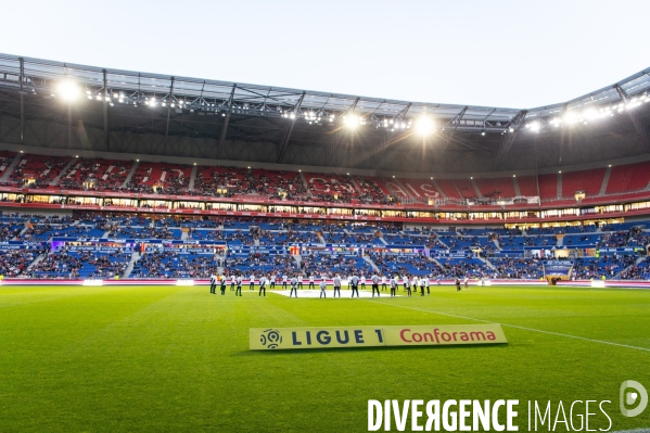 Lyon : Ligue1 football Olympique Lyonnais vs Angers