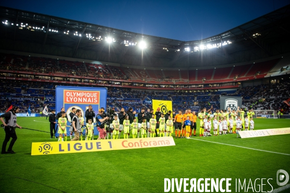 Lyon : Ligue1 football Olympique Lyonnais vs Angers