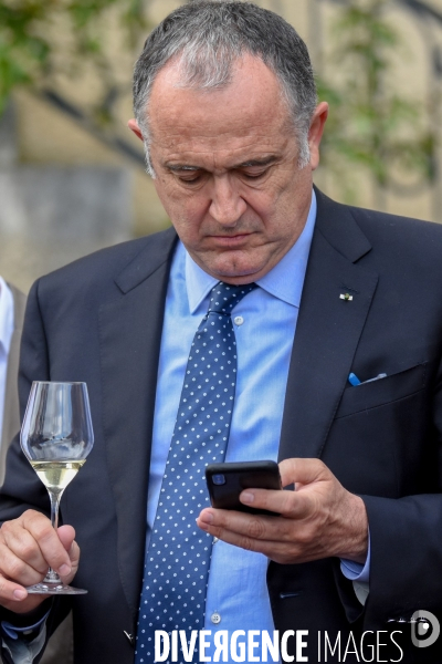 Visite de Didier Guillaume ministre de l Agriculture en Ardèche