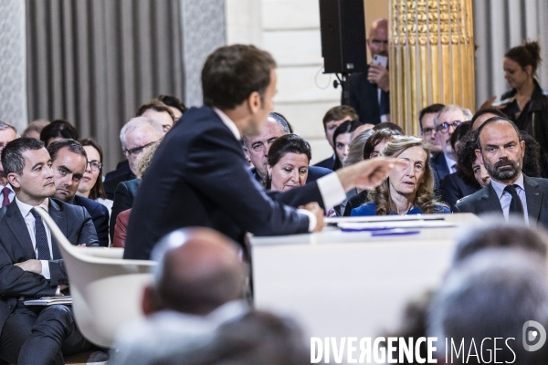 Conférence de presse d Emmanuel Macron