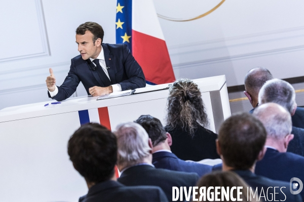 Conférence de presse d Emmanuel Macron