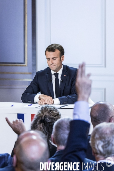 Conférence de presse d Emmanuel Macron