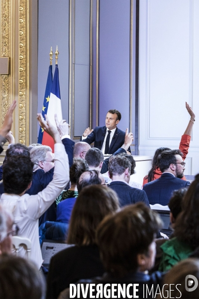 Conférence de presse d Emmanuel Macron