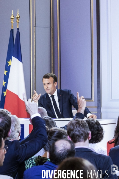 Conférence de presse d Emmanuel Macron