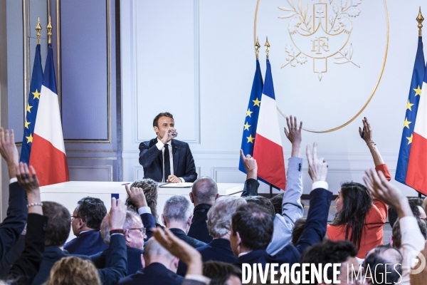 Conférence de presse d Emmanuel Macron