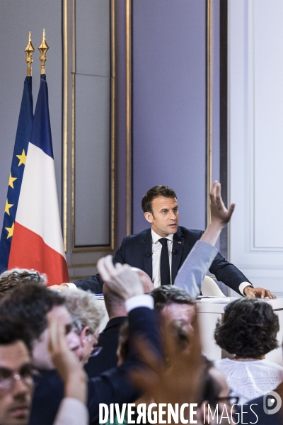 Conférence de presse d Emmanuel Macron