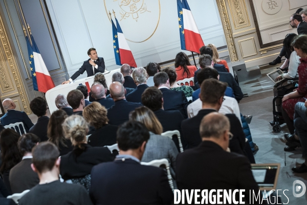 Conférence de presse d Emmanuel Macron