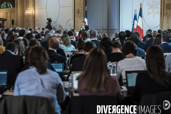 Conférence de presse d Emmanuel Macron