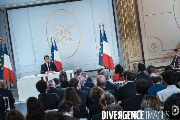 Conférence de presse d Emmanuel Macron