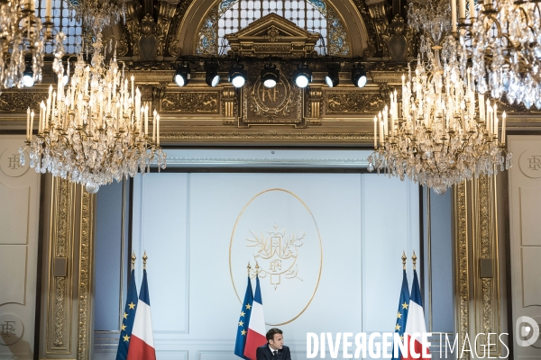 Conférence de presse d Emmanuel Macron