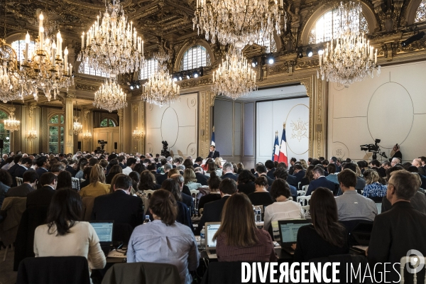 Conférence de presse d Emmanuel Macron