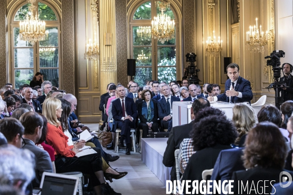 Conférence de presse d Emmanuel Macron