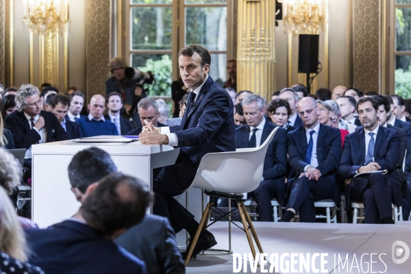 Conférence de presse d Emmanuel Macron