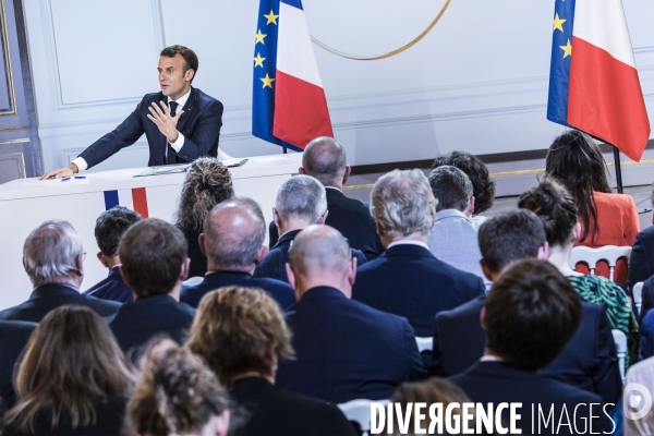 Conférence de presse d Emmanuel Macron