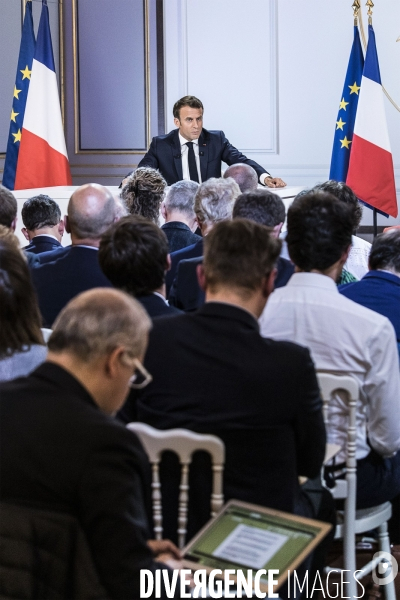 Conférence de presse d Emmanuel Macron