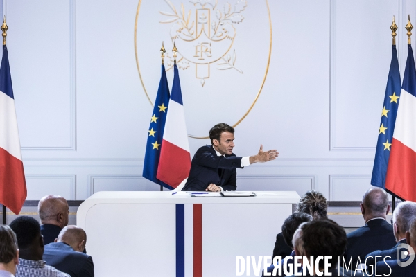 Conférence de presse d Emmanuel Macron