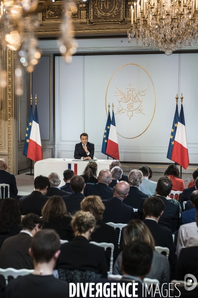 Conférence de presse d Emmanuel Macron