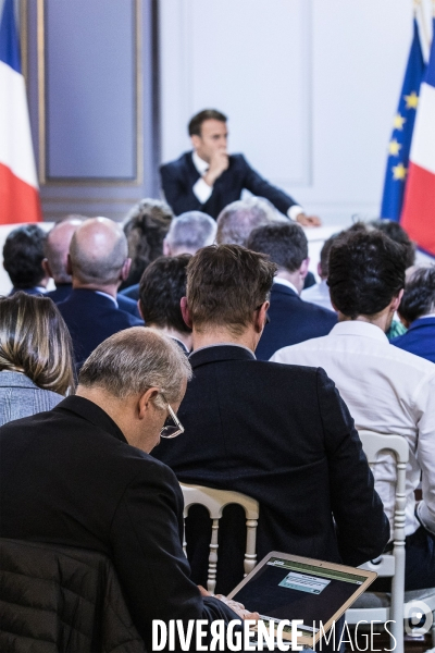 Conférence de presse d Emmanuel Macron