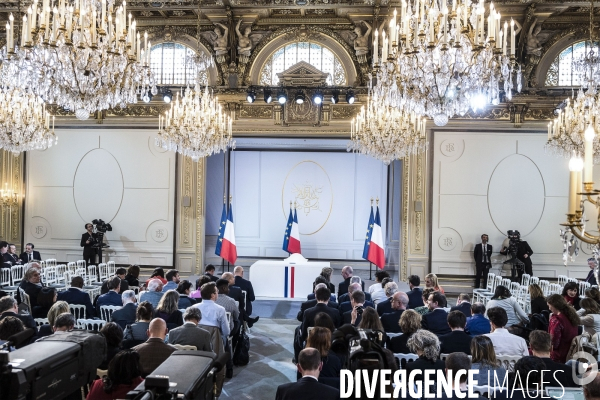 Conférence de presse d Emmanuel Macron