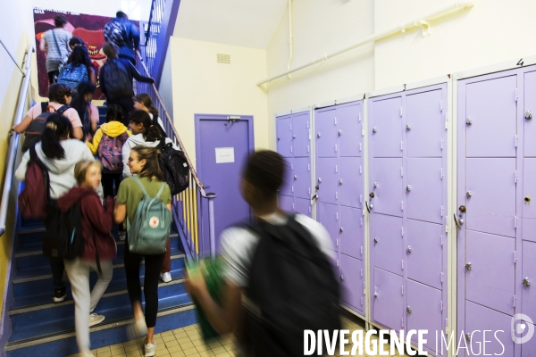 Illustration dans les écoles, collèges et lycées de Paris et d Île-de-France.