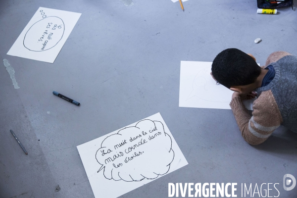 Illustration dans les écoles, collèges et lycées de Paris et d Île-de-France.