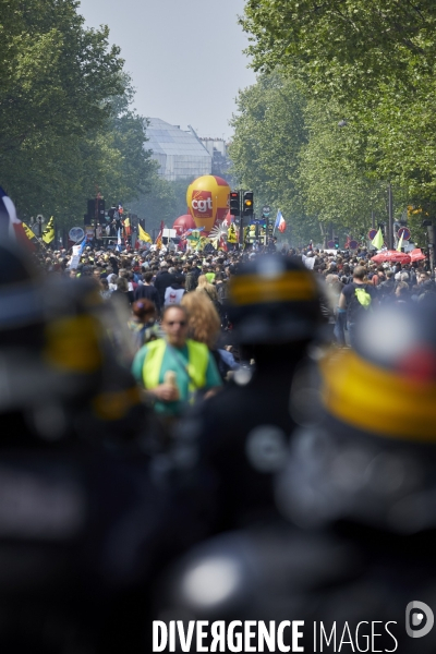 Premier mai syndical 2019 à Paris