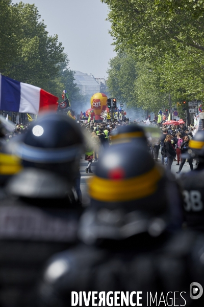 Premier mai syndical 2019 à Paris