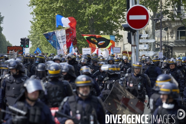 Premier mai syndical 2019 à Paris