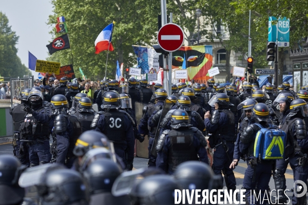 Premier mai syndical 2019 à Paris
