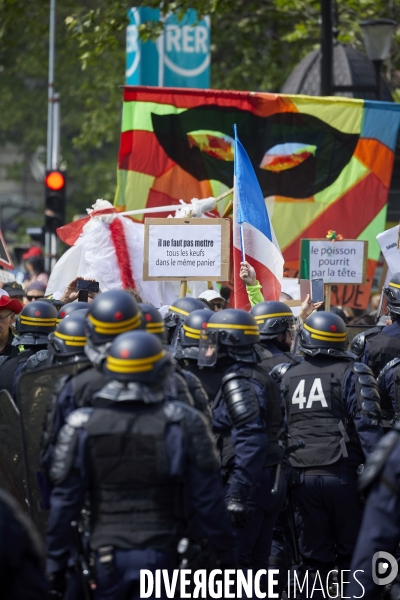 Premier mai syndical 2019 à Paris