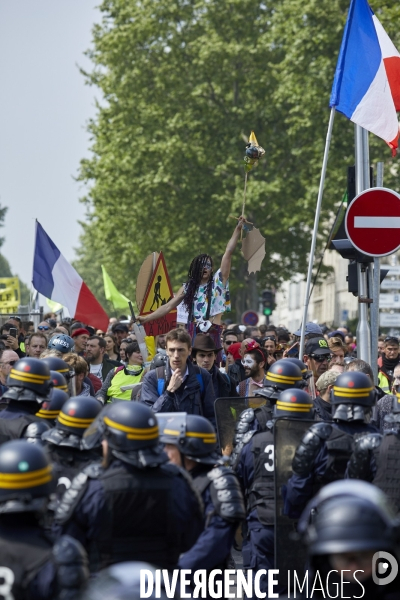 Premier mai syndical 2019 à Paris