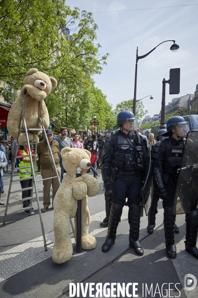 Premier mai syndical 2019 à Paris