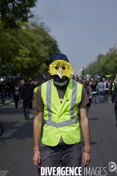 Premier mai syndical 2019 à Paris