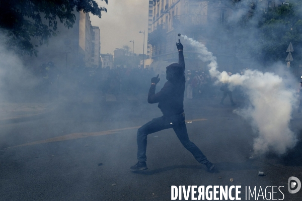 Premier Mai 2019 Black Bloc Paris.