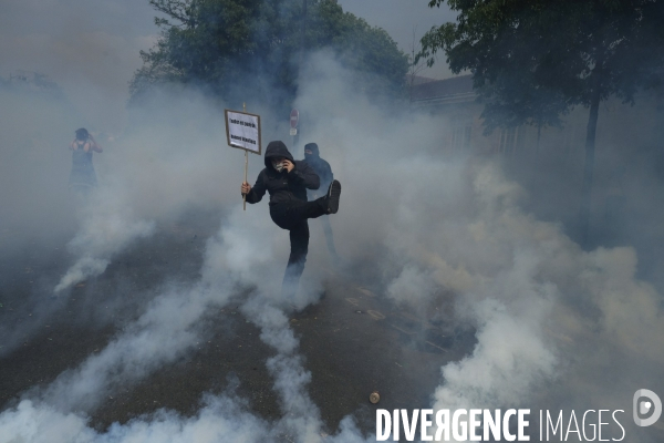 Premier Mai 2019 Black Bloc Paris.