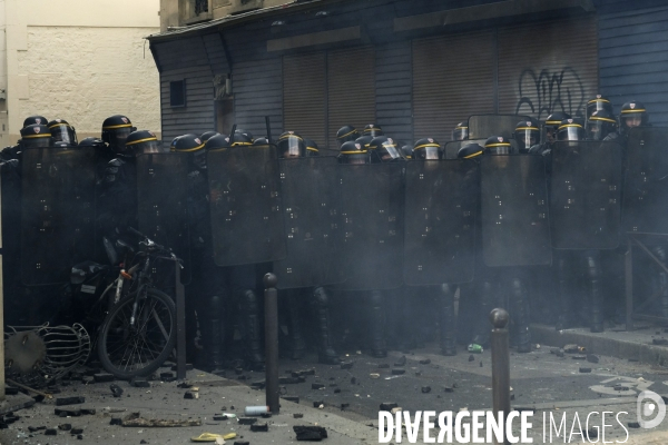 Premier Mai 2019 Black Bloc Paris.