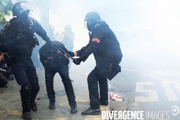 Premier Mai 2019 Black Bloc Paris.