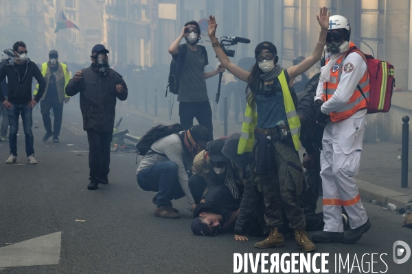 Premier Mai 2019 Black Bloc Paris.