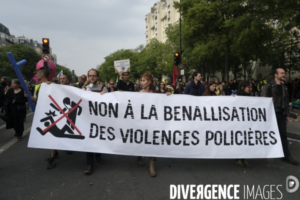 Premier Mai 2019 Black Bloc Paris.