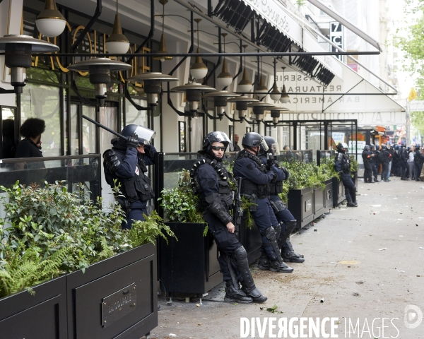 Paris, manifestation du 1 mai 2019