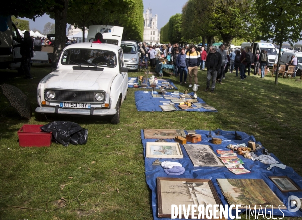 La brocante de Chambord.