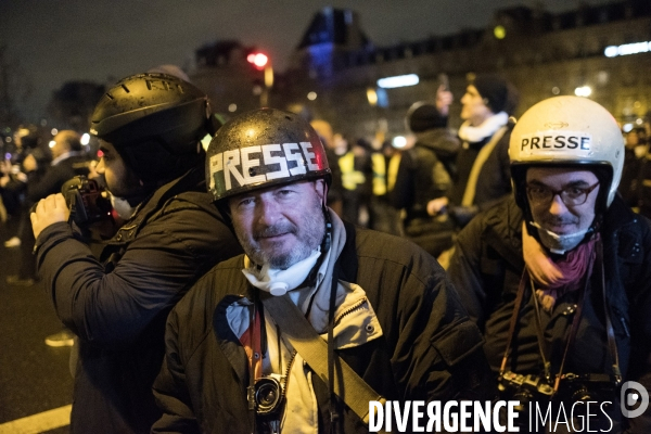 La Couverture Médiatique des Gilets jaunes à Paris. The Media Coverage of the Yellow Vests Revolt in Paris.