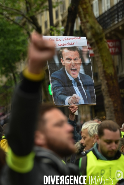 Manifestation des gilets jaunes. Acte 25.