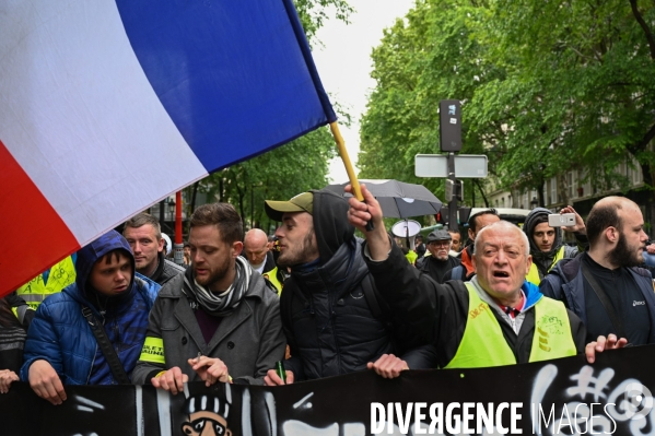 Manifestation des gilets jaunes. Acte 25.