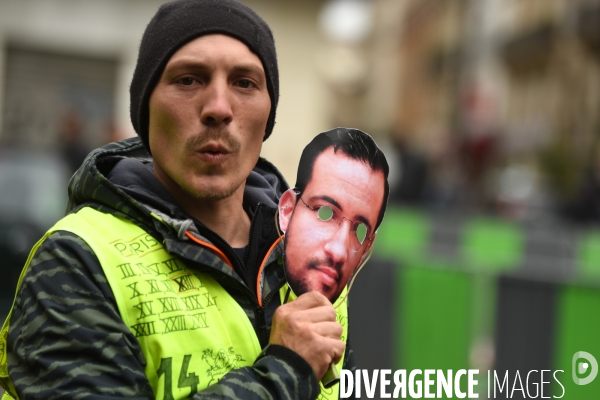 Manifestation des gilets jaunes. Acte 25.