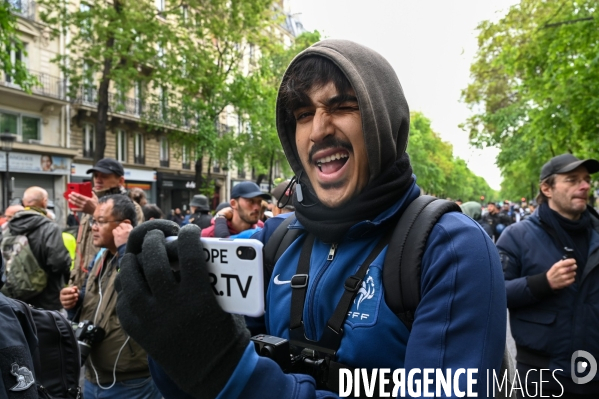 Manifestation des gilets jaunes. Acte 25.