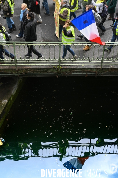 Manifestation des gilets jaunes. Acte 25.