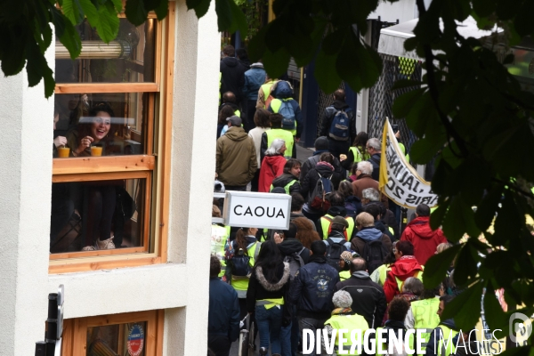 Manifestation des gilets jaunes. Acte 25.