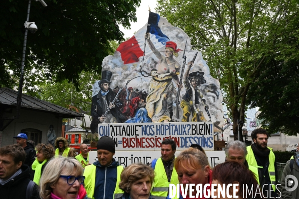 Manifestation des gilets jaunes. Acte 25.